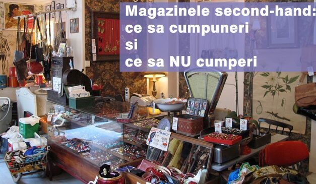 Produse second-hand: recomandate vs. interzise