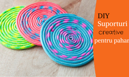 Suporturi simpatice pentru pahare