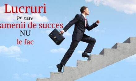 8 lucruri pe care oamenii de succes NU le fac