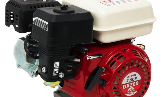 Motor pentru unelte, motocoasă, motocultor Alpin Profi GX200 – Pentru munca productivă a câmpului