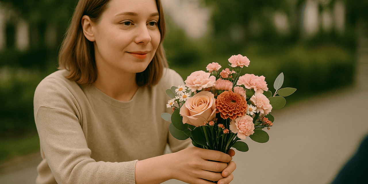 Cum să oferi un buchet de flori într-un mod cu adevărat original?