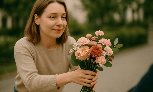 Cum să oferi un buchet de flori într-un mod cu adevărat original?