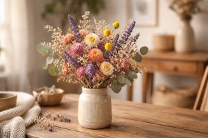 Ce flori își păstrează culoarea cel mai bine într-un buchet uscat?