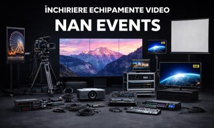 Închirierea de echipamente video – soluția smart pentru evenimente