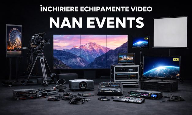 Închirierea de echipamente video – soluția smart pentru evenimente