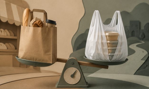 Pungi de hârtie sau de plastic. Cum le alegi pentru produsele pe care le vinzi