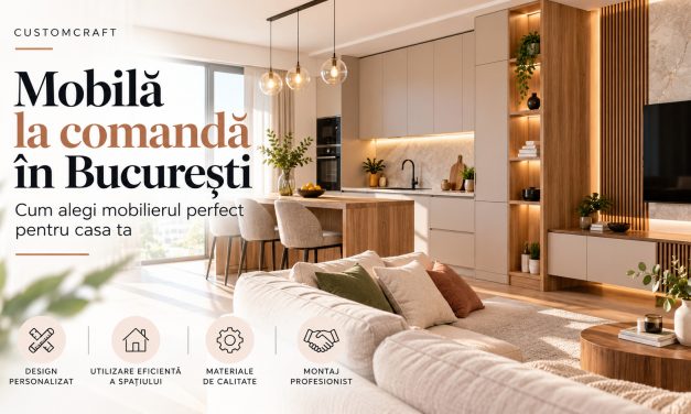 Mobilă la comandă în București: cum alegi mobilierul perfect pentru casa ta