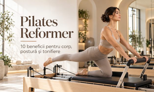 Pilates Reformer: 10 beneficii pentru corp, postură și tonifiere